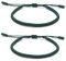ZYMGUO 2 Pulsera Tibetana Tradicional,Tejida a Mano, Nudo Budista de la Suerte, Cordón Rojo Ajustable,Para Hombre y Mujer,Nudo Tradicional Budista Amuletos de la Suerte y Protección (Verde oscuro)