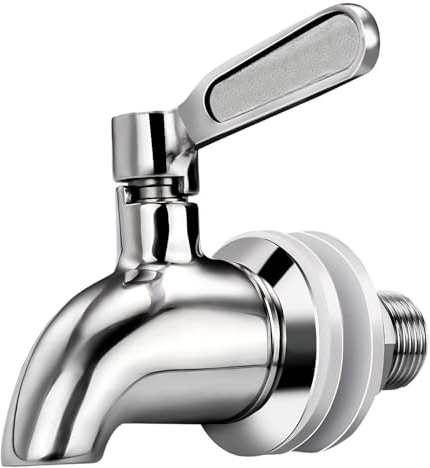 Bkinpid Tappo di ricambio in acciaio inossidabile per distributore di bevande, in acciaio inossidabile 304, filtro dell'acqua per bevande, tè, barattolo di vetro