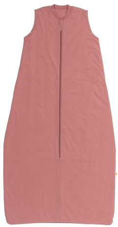 schlummersack Kinder Schlafsack Baby Sommer 130 cm dünn Pastellrosa | Sommerschlafsack Baby 1.0 Tog 1 Tog Baby Schlafsack Sommer | Schlafsack Baby Sommer Frühling
