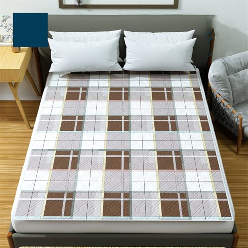 KANLVU Tamaño Grande Empapadores Cama Adultos Lavables Impermeables Protector De Cama Reutilizables Absorbentes para Incontinencia para Perros Niños Ancianos Y Huéspedes(1pcs,180X200CM_Khaki)