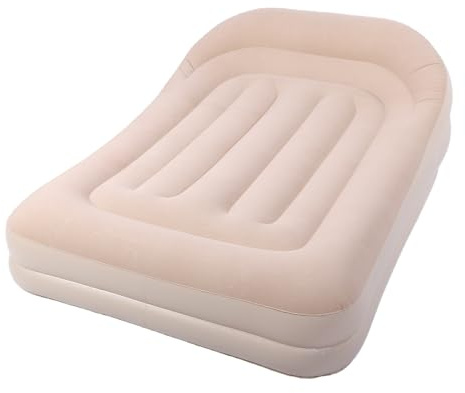 banapoy Colchoneta para Dormir para Acampar, sofá Doble Inflable, Colchón Aire Flocado, Colchoneta para Dormir Autoinflable, sofá Cama Inflable para Mochileros, Viajes en Automóvil