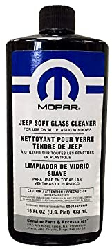 JEEP WRANGLER SOFT TOP GLASS WINDOW CLEANER MOPAR 16 OZ
