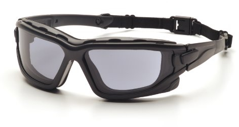Pyramex Safety I-Force SB7020SDT Schutzbrille mit erhöhter Antibeschlagwirkung Feuerresistent, grau, einheitsgröße