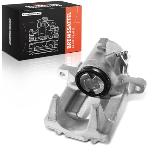 Frankberg Brake Caliper Disc Brake Rear Left Aluminium Compatible with A4 8E2 B6 8EC B7 A4 Avant 8E5 B6 8ED B7 A4 Cabriolet 8H7 B6 8HE B7 Exeo 3R2 Replace# 8E0615423G