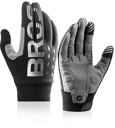 ROCKBROS Cycling Gloves Motocycle Mountain Bike Gloves Full Finger Biking Gloves for Men