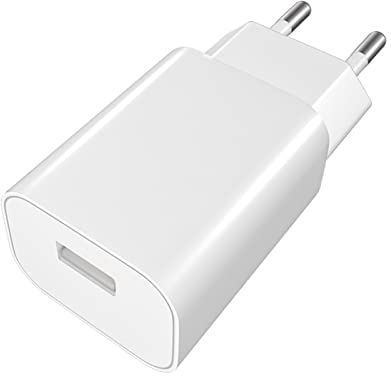 iJiZuo Cargador USB, Cargador de Pared Universal de 5V2A/10W, Mini Cargador USB, Compatible con Phone XS MAX XR X 8/7/6S Plus, Samsung S9 S8 S7, Android(Blanco)