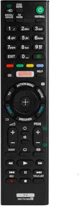 OcioDual Telecomando RMT-TX100D Compatibile con Televisori Sony, Telecomando Universale Sostitutivo Compatibile con Televisori Sony Smart TV, Compatibile con Modelli Bravia 4K HDR, OLED, UHD, FULL HD