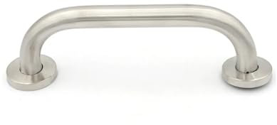 TXLEAPEY Barre D'Appui Poignée de Support de sécurité for Toilettes, 1 pièce, 20 cm, en Acier Inoxydable argenté, for Salle de Bain, Douche, Baignoire