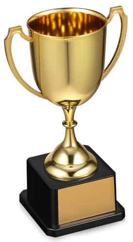YARNOW Guldpokal Spelpokal Sportpokaler Pedestal Fotbollsmästerskapstrofé Lagpokal Gyllene Pokal Utmärkelse Resande Pokal Vinnarpokal Tävlingsdekoration