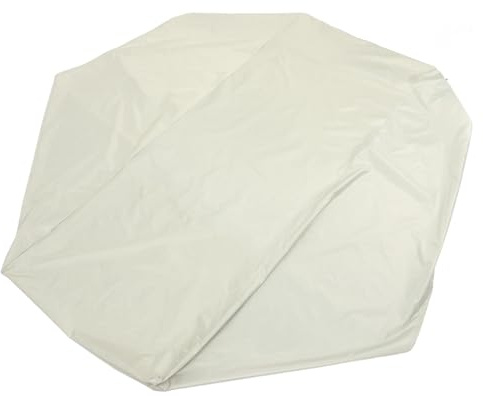 MINAOLULUS Copertura per Poltrona Reclinabile da Giardino Oxford 210d Beige 208x76x41/79cm Protezione Antipolvere per Chaise Longue da Esterno Resistente UV