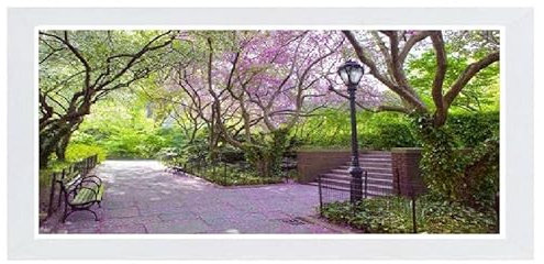 Acrylic Glass White Picture Frame Wood Photo Frame Wall Hanging Poster Frames For Walls 40cm x 25cm