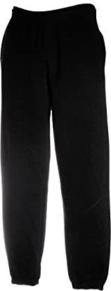 Fruit of the Loom Men's Eversoft Fleece Jogging Pants with Pockets, Relaxed Fit, Moisture-Wicking, Breathable, Tapered Sweatpants, L