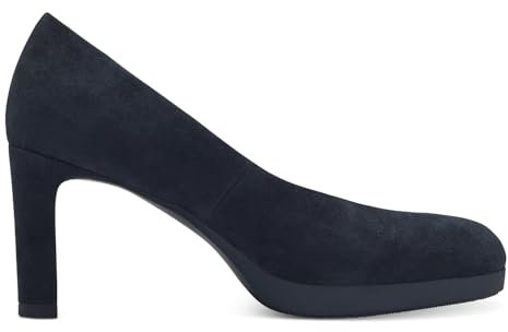 Tamaris Damen Keilpumps, Frauen Absatzschuhe,Abendschuhe,Court Shoes,stöckelschuhe,Keilabsatz,Wedge-Heel,Absatzschuhe,high Heels,Navy,36 EU