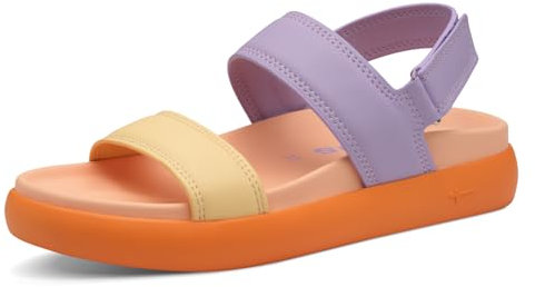Tamaris Sandalette Damen Vegan Bequem lila,EU 37
