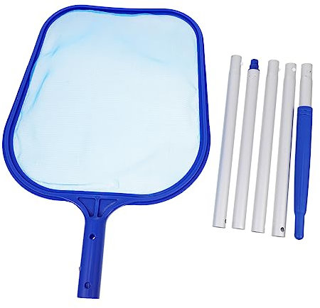 HANABASS 1set Swimming Pool Skimmer Net Fine Mesh for Leaf and Debris Removal Lightweight Handle for Pools Fountains and Ponds Effortless Cleaning Tool