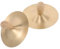 SOPOTUTU 1 Par instrumento de percusión para platillos de danza platillos de dedo de baile platillos de dedo para música mini platillos pequeños platillos de mano cobre