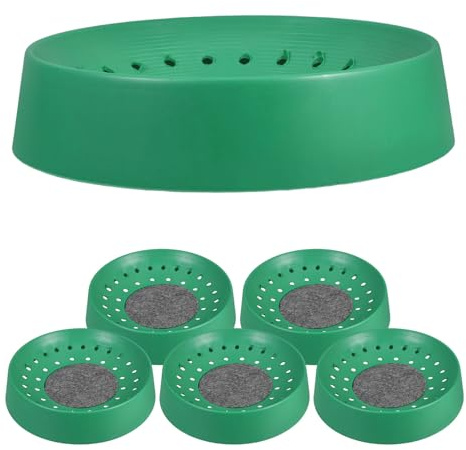 SUPVOX Set 6 Ciotole Nido per Piccioni in Plastica Robusta per Nidificazione e Schiusa, Accessori per Allevamento Uccelli, Facili da Installare e Riutilizzabili per Gabbie di Piccioni