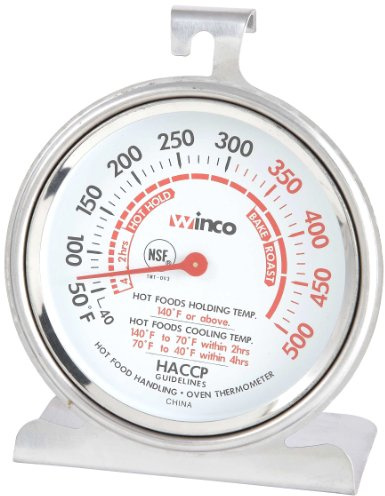 Winco Oven Thermometer, 3 Dial