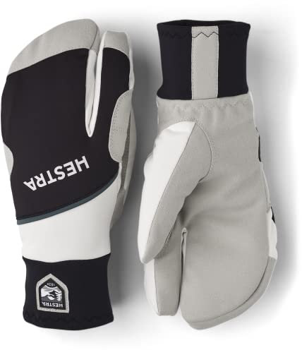 Hestra Warm Gloves: Cross Country Waterproof Ski Gloves, Black/Ivory, 11