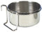 Nobby Vogelnapf Edelstahl, 15 cm, 0,9 ltr, silber
