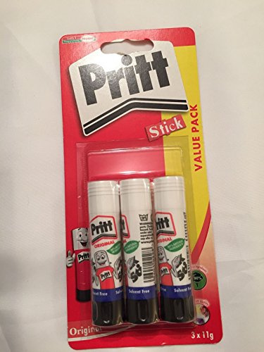 Pritt Stick 11g - Color: White Pack of 3