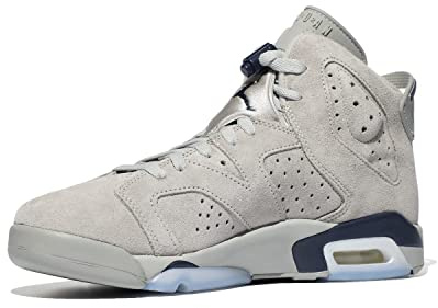 Jordan Jungen Air Jordan 6 Retro (Big Kid), Schwarz/Dunkelrauchgrau-Hell-Sm, 5 US Big Kid