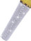 RhymKawa Glitter Crystal Mic Case, for Universal Corded Microphone SM58LC, Beta 58a Cover Replacement, Rhinestones Shining on Wedding Party Tours & Karaoke TV Shows