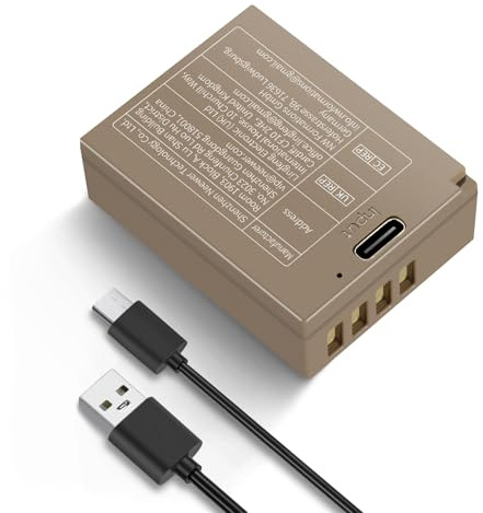 NEEWER 1050mAh NP-W126S NP-W126 ersättningsbatteri för Fuji X100VI X-T30 II X-S10, 2,65h full laddning med USB typ C snabbladdning kompatibel med Fuji X-T200 X100F X-A10 X-E4 X-Pro3 X-T3