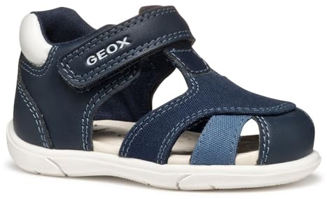 Geox - B SANDAL ZAPITO BOY, Sandalia Bebé - Joven, Navy/White,