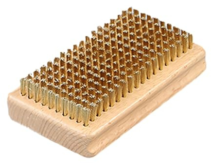 Brosse de Cire de Ski, Brosse à Main, Outil de Nettoyage de Ski, grattoir à Cire de Snowboard, Brosse de Ski en Fil de Laiton, Brosse à Poils en Nylon, Brosse métallique en CRIN de Cheval, Outil