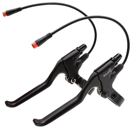 Oshhni 2 Piezas de Palanca de Freno de Bicicleta, Color Negro, repuestos Resistentes para mayoría de Bicicletas, Bicicletas de Carretera y Bicicletas de