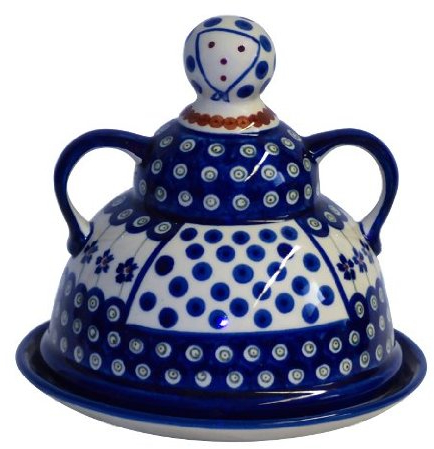 Bunzlauer Cloche à fromage Motif 166a Ø 17,4 cm