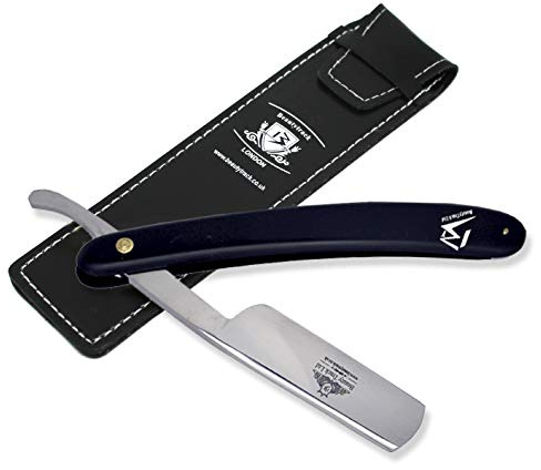 Shaving Razor Multi - Straight Wet Shaving Cut throat Razors - Stainless Steel Stylish Handle - Barber Manual Shavings Gift Set - Genuine Sharpening Rasor - Storage Case