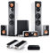Teufel Ultima 40 Surround Wireless 5.1 Set - Heimkino-Set mit Kabellose Rear Speakers, Mächtiger Subwoofer, Höhe Sprachverständlichkeit, Bassreflex, 3-Wege-System - weiß