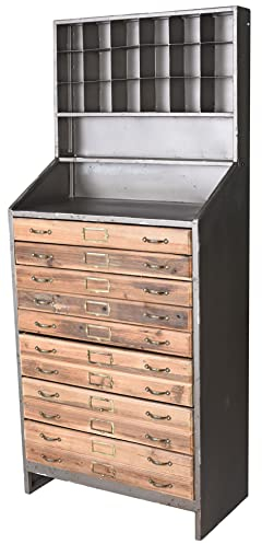 Retro Kommode Loft Hochkommode Wandschrank Industriell Schrank Schubladen lof094 Palazzo Exklusiv