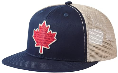 Bassdash Cappello Trucker a Tesa Piatta Regolabile Snapback Hat Mesh Back per Uomini Donne Pesca Caccia