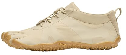 Vibram Men's FiveFingers V-Alpha | Barefoot All-Terrain Outdoor Shoe for Hiking & Light Trail, Warm Taupe, 43 EU / 9.5-10 US