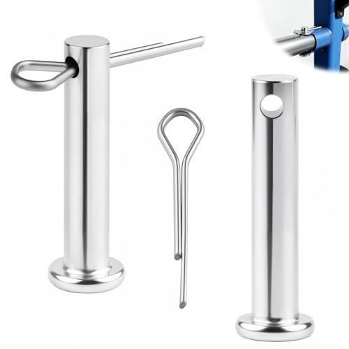 8 bulloni a innesto monoforo, a forcella M10 x 40 mm, a testa piatta, zincatura