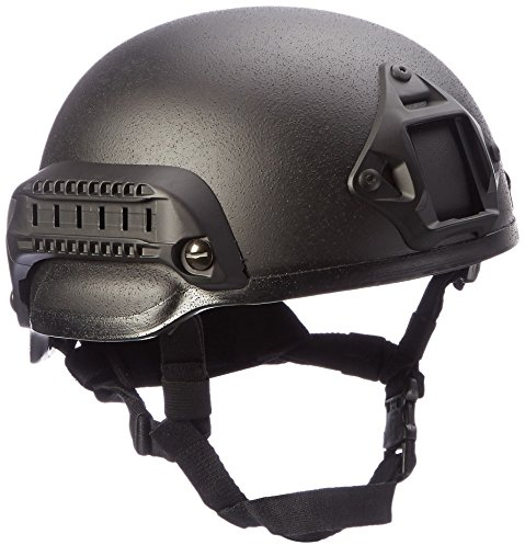 Mil-Tec Herren Helm-16662302 Helm, Schwarz, universal