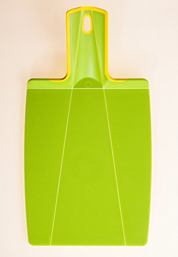 Kochblume Falt-Schneidbrett S mit Klappfunktion | Spülmaschinenfest | BPA-frei | Rutschfest & messerfreundlich | Farbe: limette