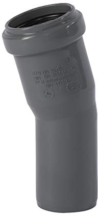 HT Rohr und Formteile DN 90 (Bogen 15 Grad)