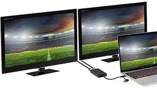 RENKFORCE USB-A, USB-C® 5Gbps, HDMI™ External Graphics Card