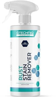 Gtechniq Marine Rust Stain Remover for Boats, Yachts and Jet Skis, Boat Gel Coat Cleaner Removes Rust and Contaminants, Essential Boat Cleaning Products, 500ml
