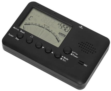 Laroal Métronome numérique pour Saxophone avec Micro pour Saxophone, Basse, Clarinette, Trompette