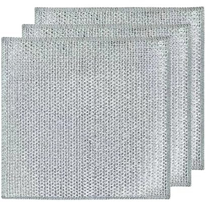 10 pezzi di stracci magici per la pulizia, in filo d'acciaio spesso, per piatti da cucina, pentole, panni per lavare i piatti, senza graffi e senza odori, stracci multiuso per lavare i piatti.