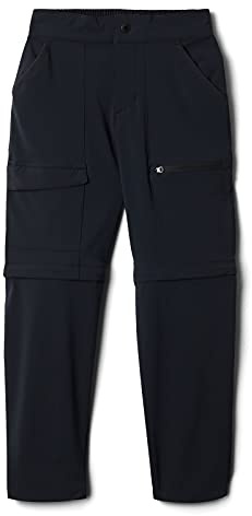 Columbia Youth Boys Frontrange Convertible Pant, Black, X-Large