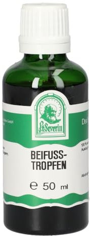 Beifuß Tropfen, Artemisia vulgaris L, Cineol und Thujon, Bitterstoffe, Gerbstoffe, günstig für den Magen- und Darmtrakt 50 Milliliter