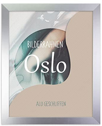 BIRAPA Cornice portafoto Oslo 22x36 cm Cornice in alluminio lucidato Cornice per poster