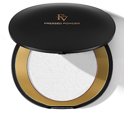 FV Translucent Pressed Powder, Oil-Control Talc-Free and Long-Lasting Matte Finish Face Powder, Medium Coverage for Light to Tan Skin, 0.28 Oz, Translucent