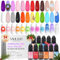SAVILAND Smalto in Gel per Aerografo Set: 24 Colori di Smalto Gel Aerografo per Sfumature, Fard, French Manicure, Manicure a Strati, Senza Diluizione, per Casa, Fai da Te e Salone